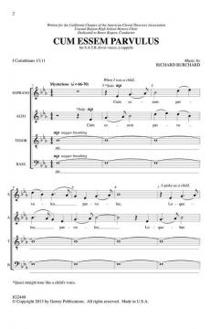Cum Essem Parvulus (Richard Burchard) 
