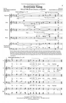 Everyone Sang von Matthew D. Nielsen 