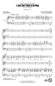 I Just Can't Wait To Be King (Elton John) 