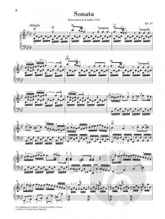 Wunderkind-Sonaten Band 2 KV 10-15 von Wolfgang Amadeus Mozart 