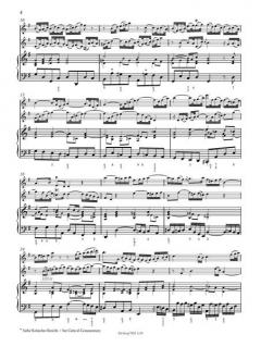 Triosonate G-Dur BWV 1038 (J.S. Bach) 