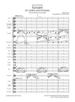 Violinkonzert von Alban Berg 