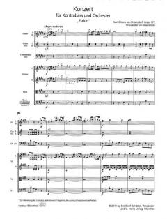 Konzert 'E-dur' Krebs 172 von Carl Ditters von Dittersdorf 