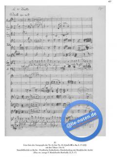 Elias (Elijah) Frühfassungen op. 70 von Felix Mendelssohn Bartholdy 