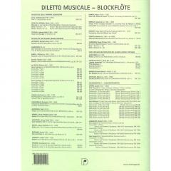 Klassische und romantische Stücke für Blockflötenquartett 