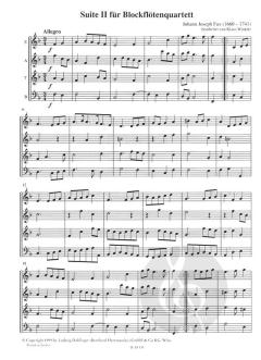 Suite F-Dur aus Concentus (Johann Joseph Fux) 