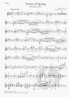Voices Of Spring / Frühlingsstimmen von Johann Strauss (Vater) 