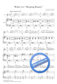 Walzer aus 'Dornröschen' von Pjotr Iljitsch Tschaikowski 
