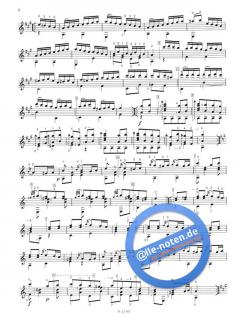 Drei Stücke für Gitarre von W.A. Mozart 