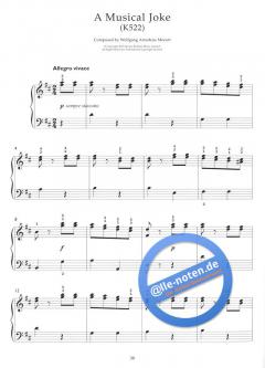 Easy Piano Collection Mozart Gold von Wolfgang Amadeus Mozart 