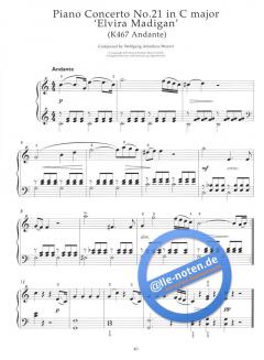 Easy Piano Collection Mozart Gold von Wolfgang Amadeus Mozart 