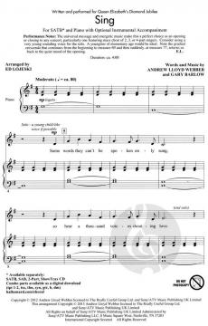 Sing (Andrew Lloyd Webber) 