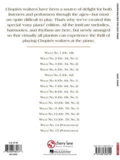 Chopin Waltzes for Easy Piano von Frédéric Chopin 