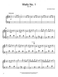 Chopin Waltzes for Easy Piano von Frédéric Chopin 