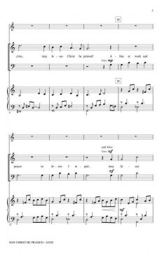 May Christ Be Praised (Joseph Barnby) 