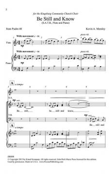 Be Still And Know (Kevin A. Memley) 