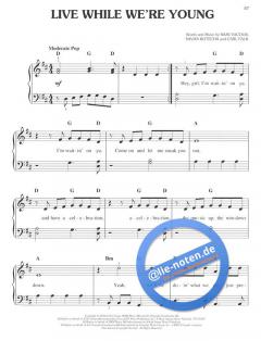 Chart Hits Of 2012-2013 (Easy Piano) 