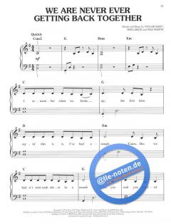 Chart Hits Of 2012-2013 (Easy Piano) 