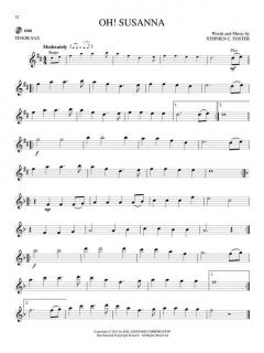 Folksongs - Instrumental Play-Along for Tenor Sax 