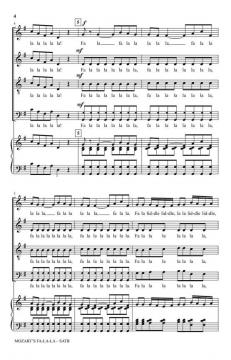 Mozart's Fa-la-la (W.A. Mozart) 