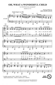 Oh What A Wonderful Child (Greg Gilpin) 