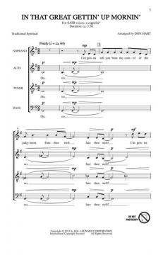 In That Great Gettin' Up Mornin' 