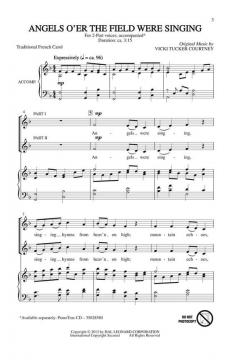 Angels O'er The Field Were Singing (Vicki Tucker Courtney) 