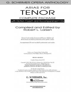 Arias For Tenor 