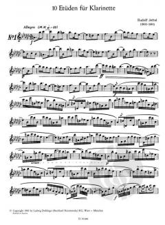 10 Etüden von Rudolf Jettel 