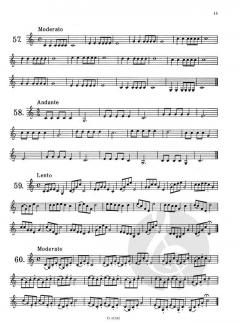 140 Naturhorn-Etüden für Anfänger von Friedrich Gabler für Horn