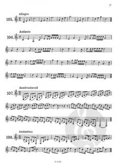 140 Naturhorn-Etüden für Anfänger von Friedrich Gabler für Horn