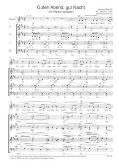Guten Abend, gut Nacht von Johannes Brahms (Download) 