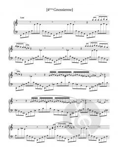 Gnossiennes von Erik Satie 