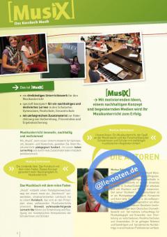 MusiX: Das Kursbuch Musik 2 von Markus Detterbeck 