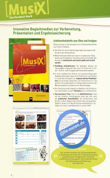 MusiX: Das Kursbuch Musik 2 von Markus Detterbeck 