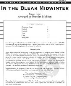In the Bleak Midwinter von Gustav Holst (Download) 