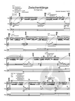 Zwischenklänge für Orgel solo von Dominik Susteck im Alle Noten Shop kaufen