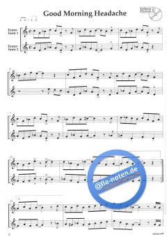 Ein halbes Dutzend Jazz Duette Vol. 1 von Hans-Jörg Fischer für Tenorhorn