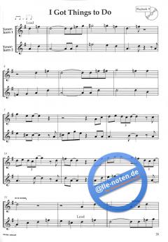 Ein halbes Dutzend Jazz Duette Vol. 2 von Hans-Jörg Fischer für Tenorhorn