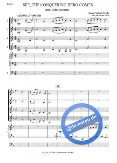 See, The Conquering Hero Comes (Georg Friedrich Händel) 