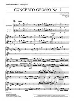 Concerto grosso op. 6 Nr. 7 D-dur (Arcangelo Corelli) 