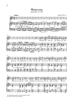 Goethe-Lieder von Ludwig van Beethoven 