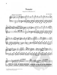 Klaviersonate C-dur KV 309 von Wolfgang Amadeus Mozart im Alle Noten Shop kaufen