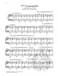 Gymnopédies von Erik Satie 