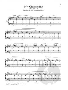 Gnossiennes von Erik Satie 