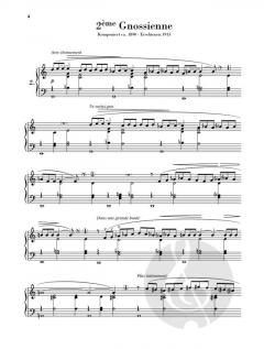 Gnossiennes von Erik Satie 