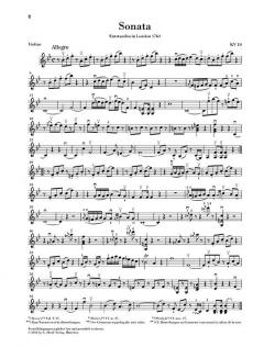 Wunderkind-Sonaten Band 2 KV 10-15 von Wolfgang Amadeus Mozart für Klavier und Violine (mit Violoncello) im Alle Noten Shop kaufen