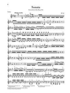 Wunderkind-Sonaten Band 3 KV 26-31 von Wolfgang Amadeus Mozart für Klavier und Violine im Alle Noten Shop kaufen