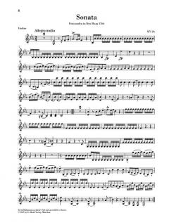 Wunderkind-Sonaten Band 3 KV 26-31 von Wolfgang Amadeus Mozart für Klavier und Violine im Alle Noten Shop kaufen