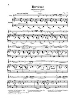 Berceuse Op. 16 von Gabriel Fauré für Violine und Klavier im Alle Noten Shop kaufen